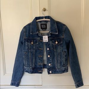 New BDG Denim Crop Jacket